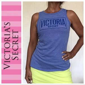 VICTORIA SECRET LADDERBACK WORKOUT TANK TOP XS